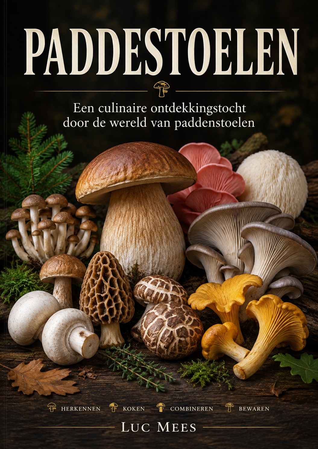 Cover van het boek Paddenstoelen van Luc Mees