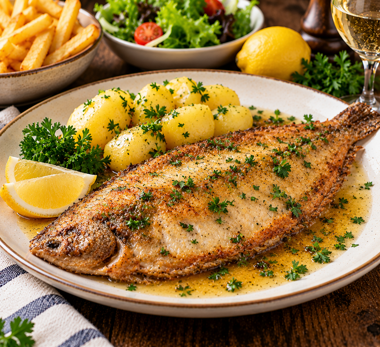 Zeetong à la meunière